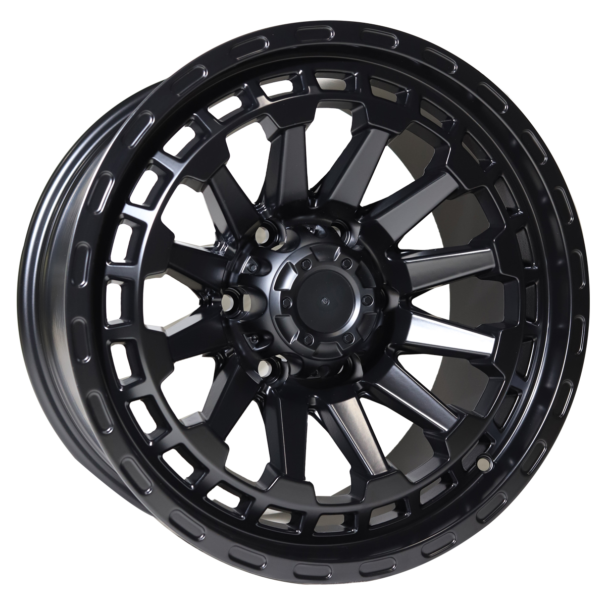 194MB (3) 4x4 Wheels 194 (BLACK RHINO) - Image 1